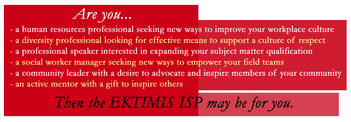 EKTIMIS Respect Expert Training Program