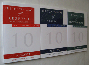 EKTIMIS Top Ten Laws of Respect Book Set - Full of Quotes
