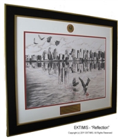 EKTIMIS 9-11 10th Year Anniversary Limited Edition Collectible Artifact - "Reflection"