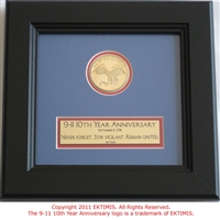 EKTIMIS 9-11 10th Year Anniversary Collectible Medallion
