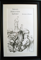 EKTIMIS Artifact - Respect Themed Framed Picture - Firefighter Special Edition - Firefighter Rescue