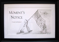 EKTIMIS Artifact - Respect Themed Framed Picture - Military Special Edition - Moment's Notice