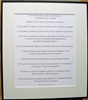 EKTIMIS Artifact - Respect-Themed Framed Picture - The Top Ten Laws of Respect