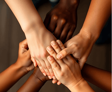 Photography of hands holding each other
