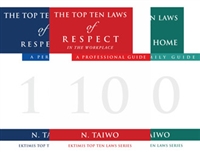 EKTIMIS - Books on Respect - The Top Ten Laws of Respect Book Series - Triple Pack